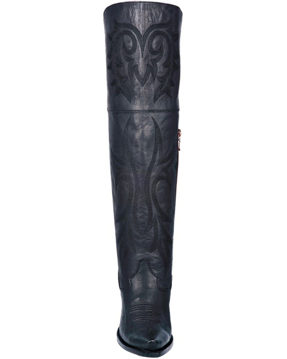 Image #5 - Dan Post Women's Jilted Fashion Western Boots - Snip Toe, Black, hi-res