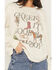 Image #3 - Girl Dangerous Women's Keep It Cool Long Sleeve Graphic Tee, Off White, hi-res