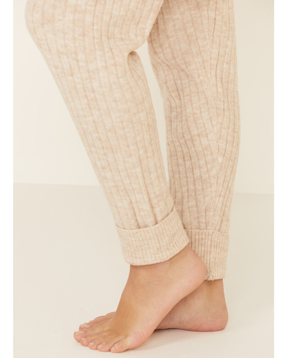 Image #5 - Free People Women's Around The Clock Jogger Sweatpants, Oatmeal, hi-res