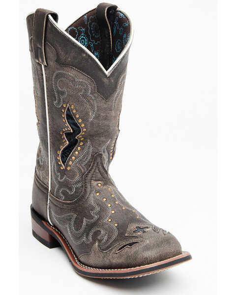 Laredo Women's Spellbound Western Performance Boots - Broad Square Toe, Brown, hi-res