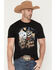 Image #1 - Cody James Men's Lay It Down Short Sleeve Graphic T-Shirt, Black, hi-res