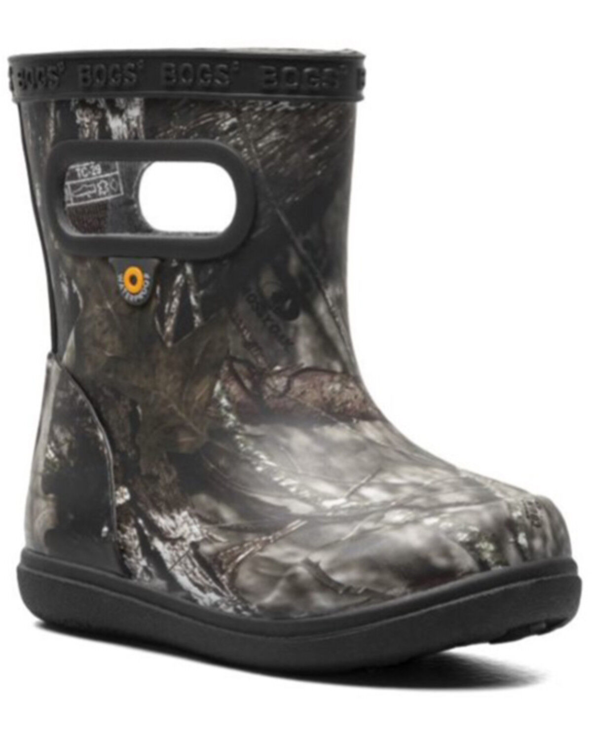 Image #1 - Bogs Boys' Skipper II Camo Rain Boots - Round Toe, Moss Green, hi-res
