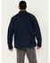 Image #4 - Hawx Men's Weathered Canvas Fleece Lined Jacket, Navy, hi-res