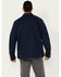 Image #4 - Hawx Men's Weathered Canvas Fleece Lined Jacket , Navy, hi-res