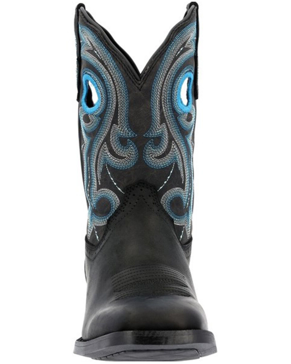 Image #3 - Durango Women's Westward Midnight Western Performance Boots - Broad Square Toe, Blue, hi-res