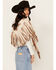 Image #2 - Saints & Hearts Women's Faux Suede Star Cape, Cream, hi-res