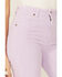 Image #2 - Rolla Women's Corduroy Eastcoast Flare Jeans, Lavender, hi-res