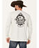 Image #4 - Cody James Men's Spades Long Sleeve Graphic T-Shirt, Heather Grey, hi-res