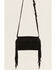 Image #3 - Shyanne Women's Cassidy Hair-On Tooled Leather Crossbody, Black, hi-res