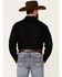Image #4 - Pendleton Men's Solid Black Canyon Long Sleeve Snap Western Flannel Shirt - Tall , , hi-res