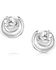 Image #2 - Montana Silversmiths Women's Luck Of The Pure Earrings, Silver, hi-res