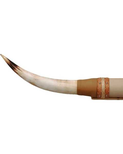 Authentic Large Steer Horns, Tan, hi-res