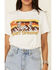 Image #4 - Polagram Women's Desert Dreams Graphic Tee, White, hi-res