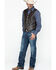 Image #6 - Scully Men's Lambskin Snap Front Vest, Brown, hi-res