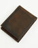 Image #3 - Cody James Men's Southwestern Bifold Leather Wallet, Dark Brown, hi-res