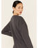 Wishlist Women's Sweatshirt Dress, Charcoal, hi-res