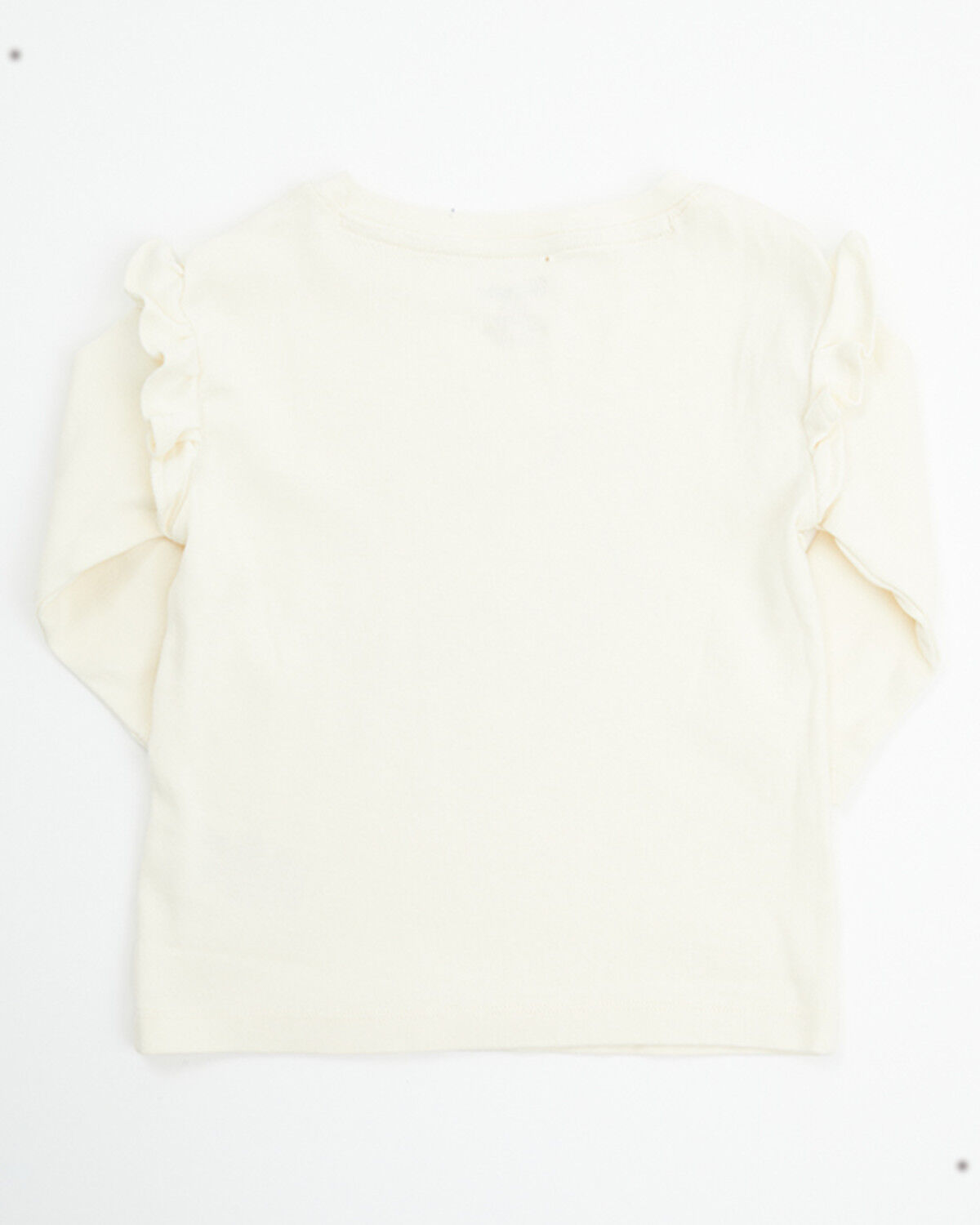 Image #3 - Wrangler Toddler Girls' Cowgirl Long Sleeve Graphic Tee, White, hi-res