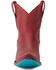 Image #4 - Lane Women's Emma Jane Western Booties - Snip Toe, Ruby, hi-res