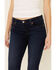 Image #5 - Levi's Women's Dark Wash Cobalt Obedience Boyfriend Crop Jeans, Blue, hi-res