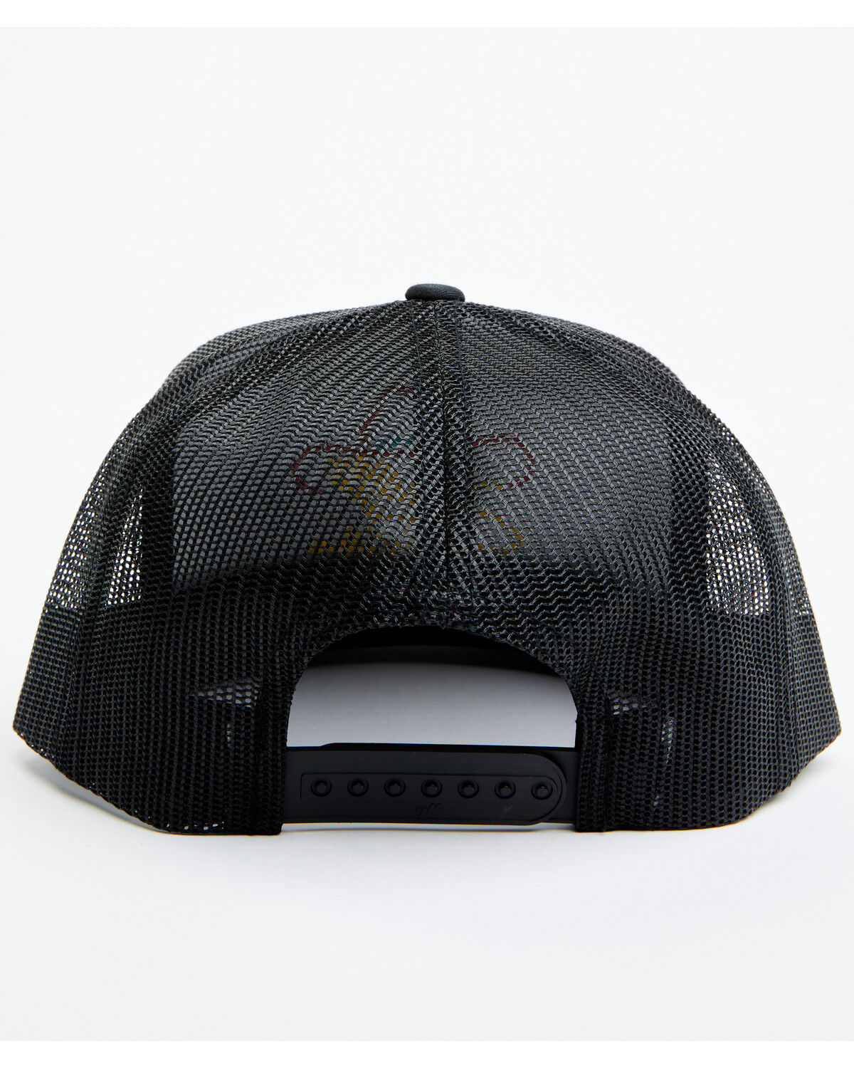 Image #3 - Salty Rodeo Men's Honky Tonk Trucker Cap, Black, hi-res