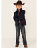 Roper Boys' Fleece Jacket, Navy, hi-res