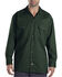 Image #1 - Dickies Men's Solid Twill Button Down Long Sleeve Work Shirt, , hi-res