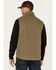 Image #4 - Lucky Brand Workwear Men's Slub Canvas Insulated Vest, Green, hi-res