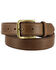 Cody James Men's Classic Leather Belt, Tan, hi-res