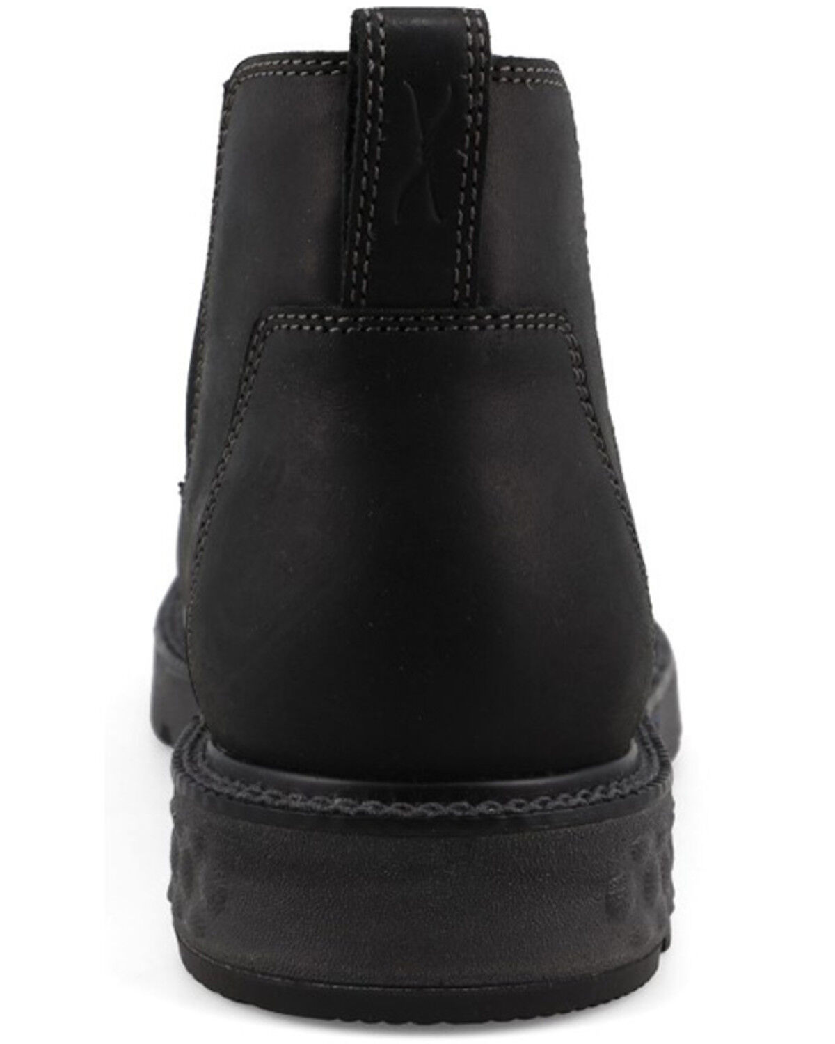 Image #5 - Twisted X Men's 4" Chelsea Moc Work Boots - Nano Toe, Black, hi-res