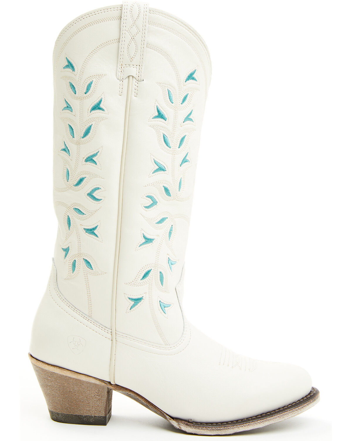 Image #2 - Ariat Women's Desert Holly Western Boots - Round Toe, Beige, hi-res