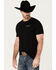 Image #4 - Pendleton Men's Tye River Buffalo Short Sleeve Graphic T-Shirt, Black, hi-res