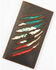 Image #1 - Cody James Men's Mexican Flag Rodeo Checkbook Wallet, Brown, hi-res