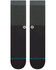 Image #2 - Stance Men's Icon Crew Socks, Black, hi-res