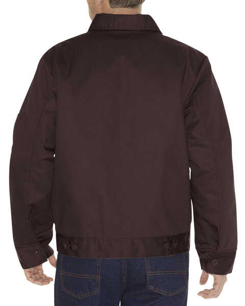 Image #2 - Dickies  Men's Insulated Eisenhower Work Jacket, Dark Brown, hi-res
