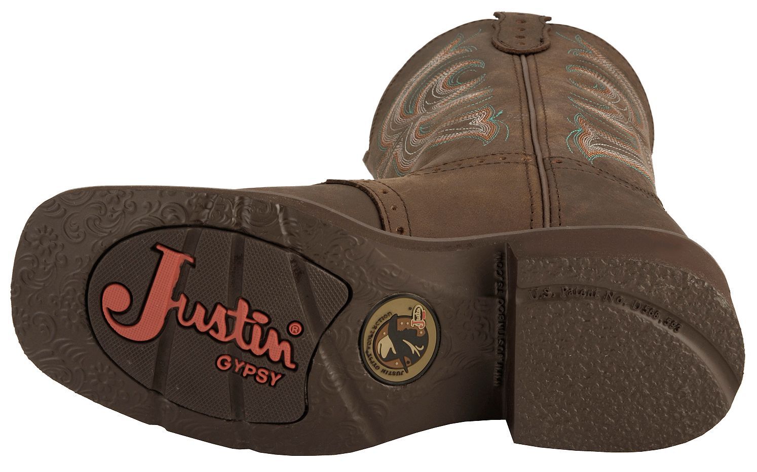 justin gypsy square toe boots