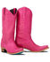 Image #1 - Lane Women's Emma Jane Tall Western Boots - Snip Toe, Hot Pink, hi-res