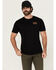 Image #1 - Troll Co Men's Retro Knuckle Buster Short Sleeve Graphic T-Shirt, Black, hi-res