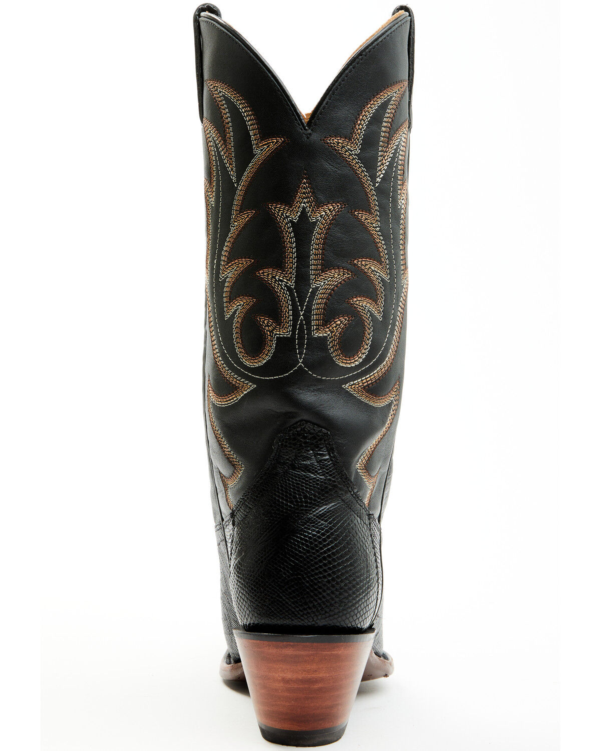 Image #5 - Shyanne Women's Ebonie Exotic Lizard Western Boots - Snip Toe, Black, hi-res