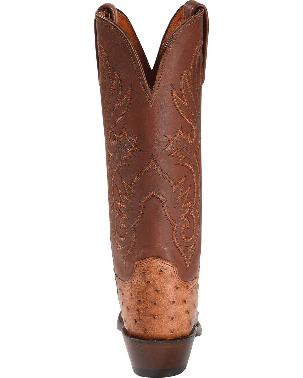 womens ostrich cowboy boots