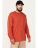 Image #2 - Ariat Men's Rebar Cotton Strong Stacking Dimes Long Sleeve Graphic T-Shirt, Red, hi-res