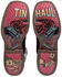 Tin Haul Women's Red Revolver Western Boots - Broad Square Toe, Black, hi-res