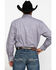 Image #2 - Resistol Men's Gray Clewiston Geo Print Long Sleeve Western Shirt , Grey, hi-res