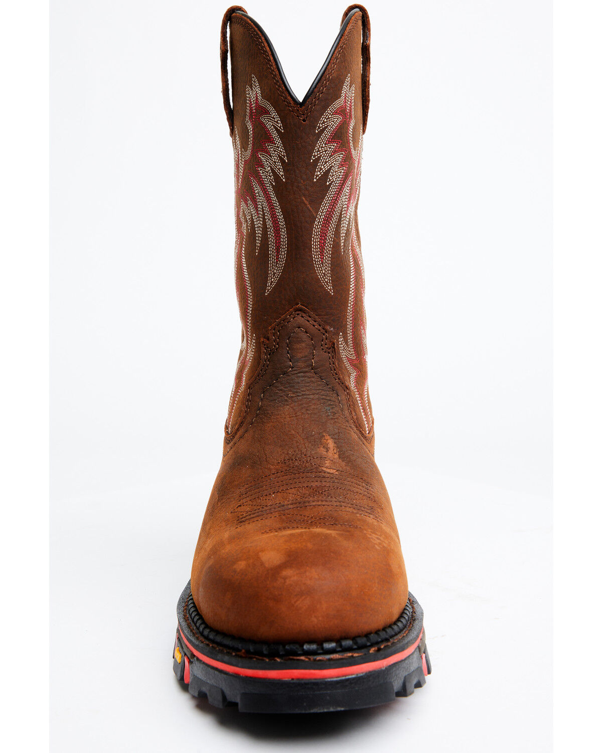Image #4 - Cody James Men's Decimator Dirty Dog Pull On Work Boots - Composite Toe, Brown, hi-res