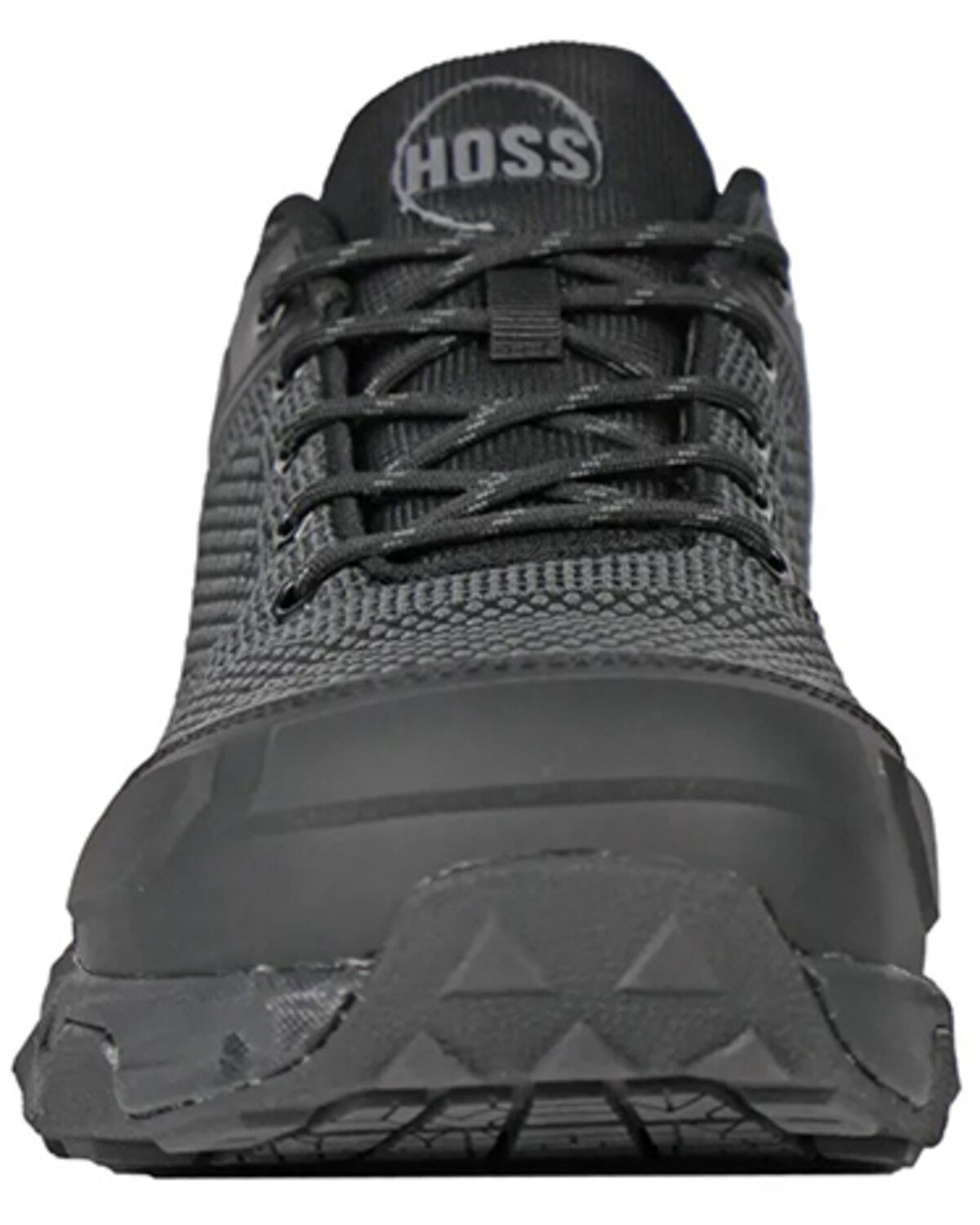 Image #4 - Hoss Men's Buster Low Waterproof Slip Resistant Work Shoes - Carbon Nano Toe, Black, hi-res