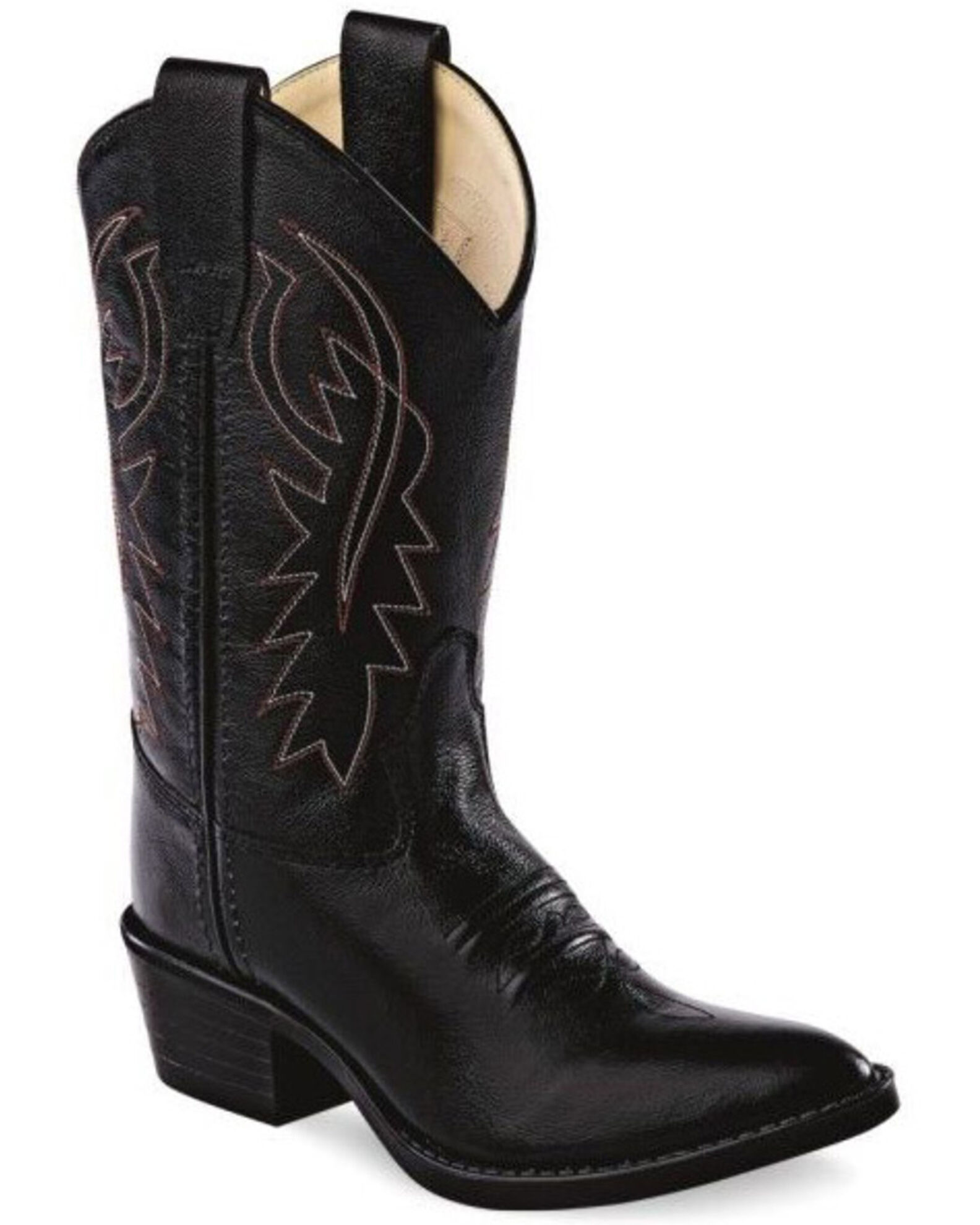Girls black western boots store