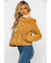 Image #3 - Scully Women's Faux Shearling Leather Jacket, Rust Copper, hi-res