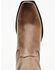 Image #6 - Cleo + Wolf Women's Ivy Western Boots - Square Toe, Chocolate, hi-res