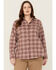 Image #1 - Ariat Women's Rebar Durastretch Plaid Print Long Sleeve Stretch Button-Down Flannel Work Shirt - Plus, Multi, hi-res