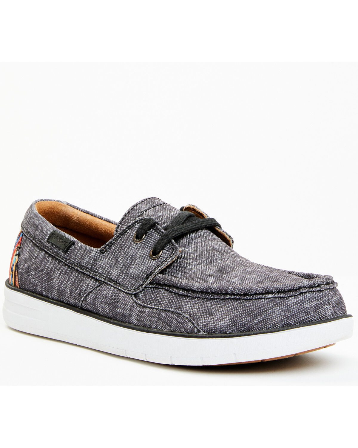 Image #1 - RANK 45® Men's Sanford Western Casual Shoes - Moc Toe, , hi-res