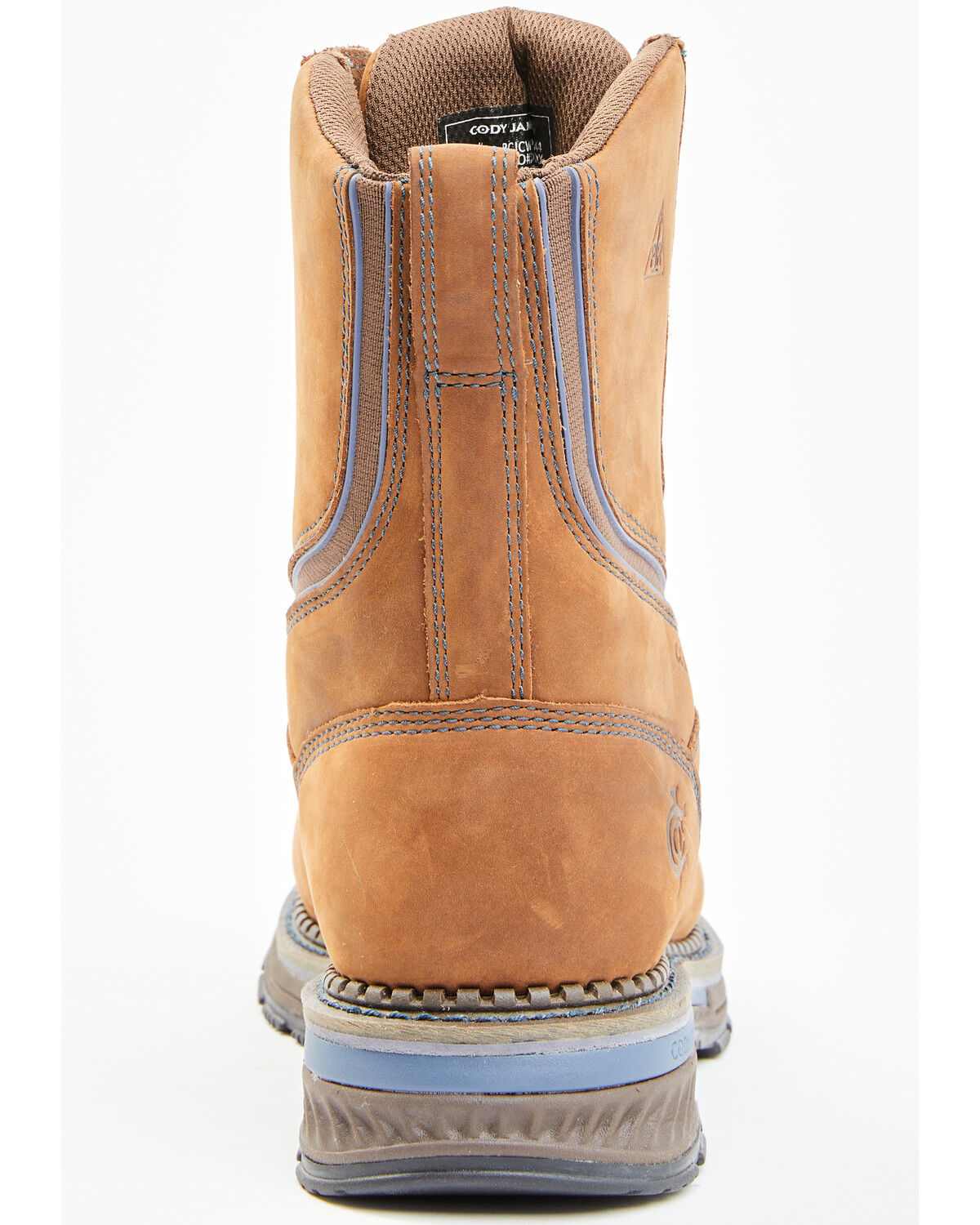 Image #5 - Cody James Men's Disrupter Lacer Waterproof Work Boots - Composite Toe, Brown, hi-res
